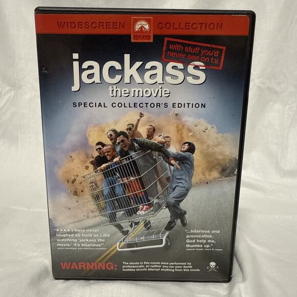 Jackass: The Movie (DVD, 2003, Widescreen) - Picture 1 of 4